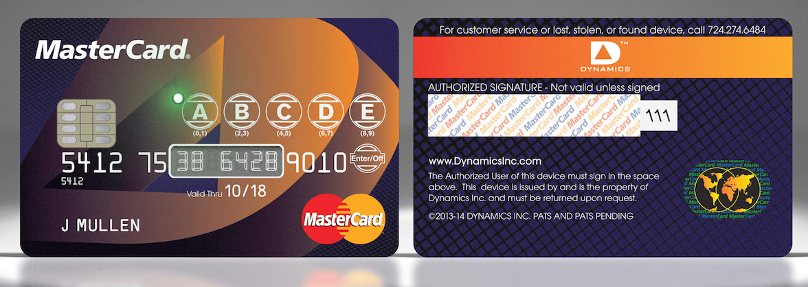 MasterCard Security