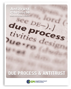 Antitrust Chronicle – Dues Process & Antitrust