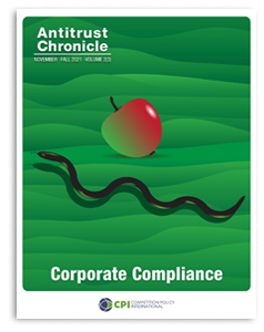 Antitrust Chronicle<sup>®</sup> – Corporate Compliance