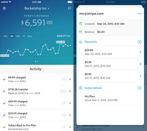 Stripe Dashboard Launches For iPhone