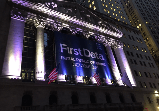First Data Goes Public — May Dial Back Share Price