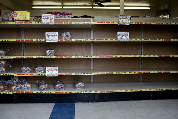 Why Grocery Stores Go Dry When The Weather Goes Bad