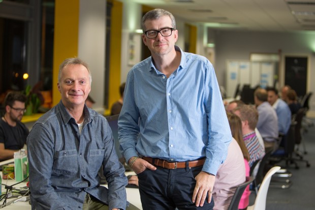 Atom Bank's Founder and Chairman Anthony Thomson (Left) and CEO Mark Mullen (Right)
