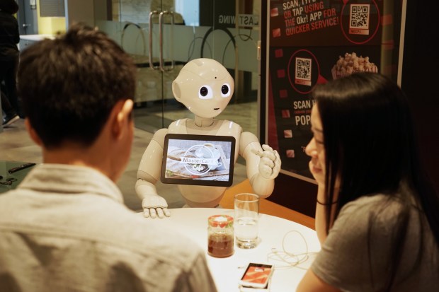 MasterCard Labs Pizza Hut Pepper Robot