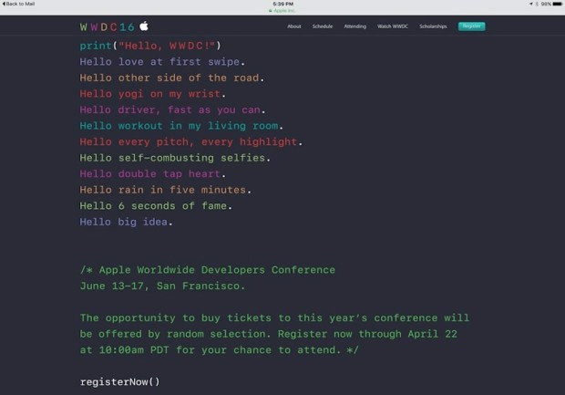 The WWDC Preview: No Hardware But Maybe A New Use For Apple Pay