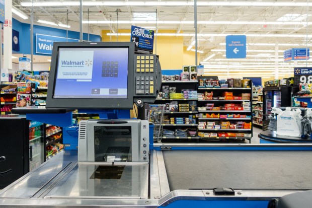 Walmart expects to see its sales improve by $45 billion to $60 billion over the next three years, said Walmart CEO Doug McMillion.