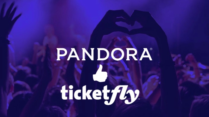 Pandora-music-ticketfly-concert-ticket-partnership