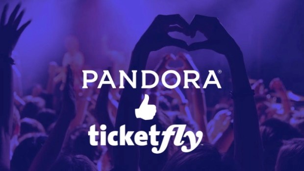 Pandora-music-ticketfly-concert-ticket-partnership