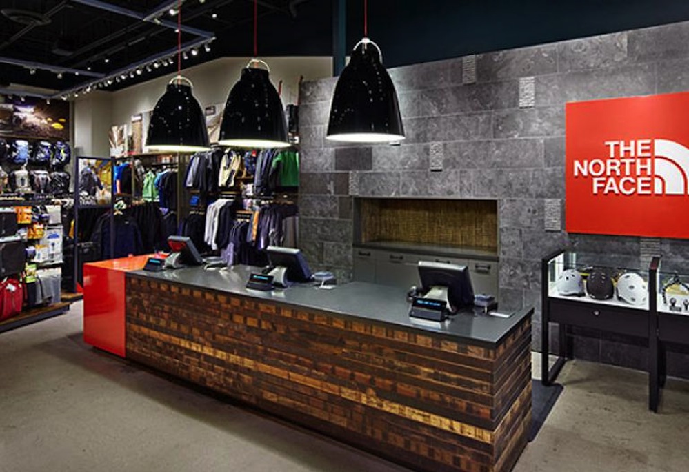 the north face retail
