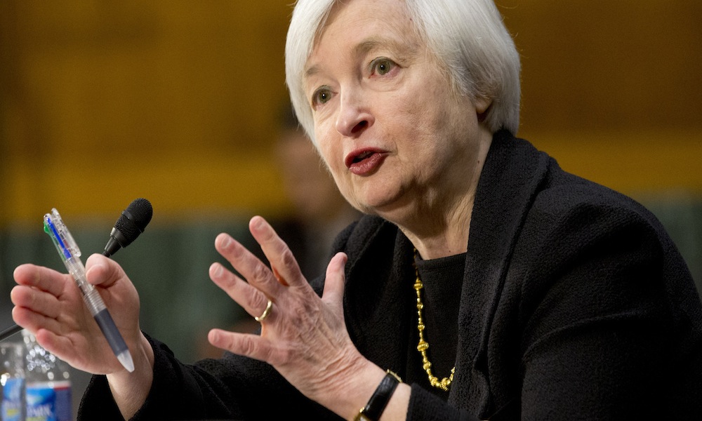 Fed Chairwoman Urges Caution About Trump’s $1 Trillion Infrastructure Plan