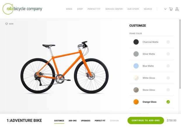 Warby of X: roll: Bicycle Company Goes Omnichannel