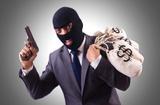 When Bank Robbers Overdraw Their Luck Account