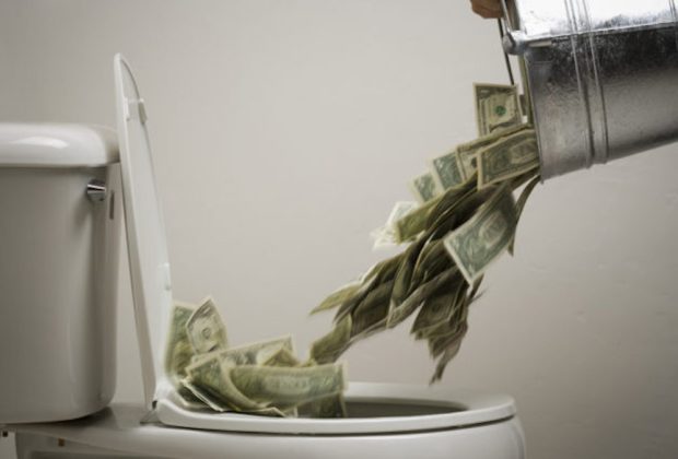 Why Would Someone (Literally) Flush ~$100K Down The Toilet?