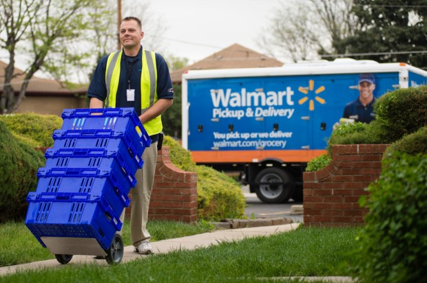 Walmart Pushes Same-Day Delivery With Parcel