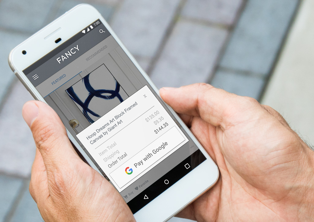 Now Pay With Google Everywhere, With Anything Android