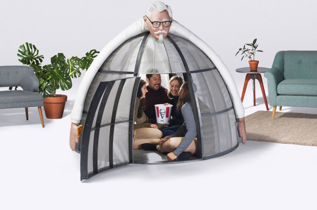 KFC Is Selling A Colonel Sanders-Crowned Internet Escape Pod