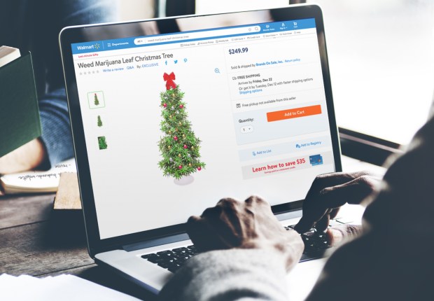 Walmart Pulls Cannabis Christmas Tree From Website