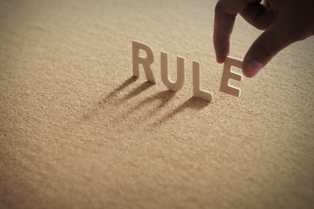 Rules Were Made To Be Broken, Or At Least Rewritten