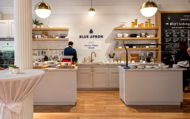Blue Apron ‘Unboxed’ Pop-Up Shops Arrive In NY