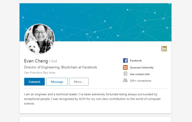 Facebook Gets Serious About Blockchain With Exec Reshuffle