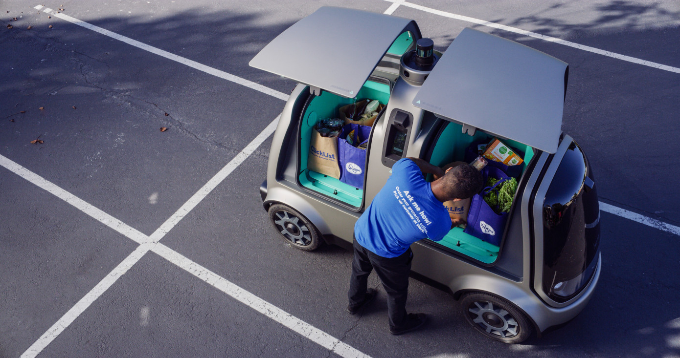Kroger Embraces Self-Driving Delivery Tech