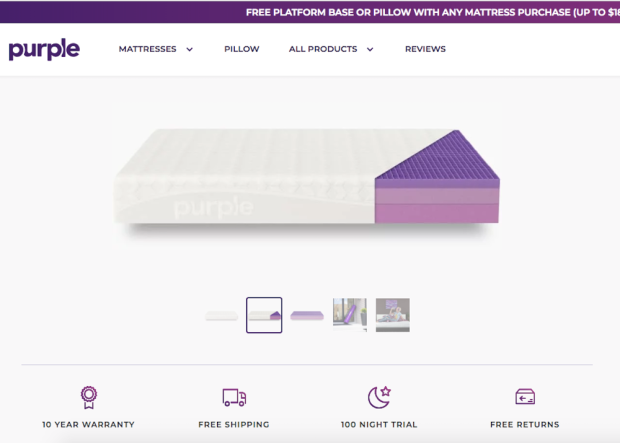 Purple And Why Retail Is Going To The Mattresses