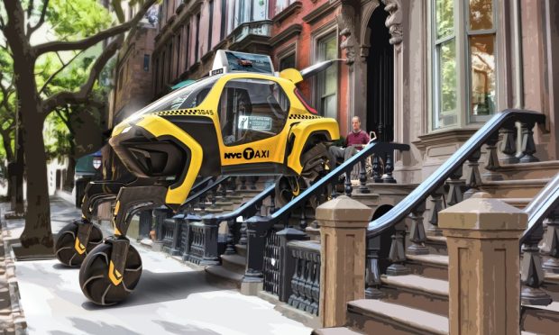 Hyundai Unveils Walking Car Concept At CES