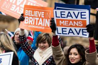 No-Deal Brexit Will Slash 3.5 Pct Off UK GDP