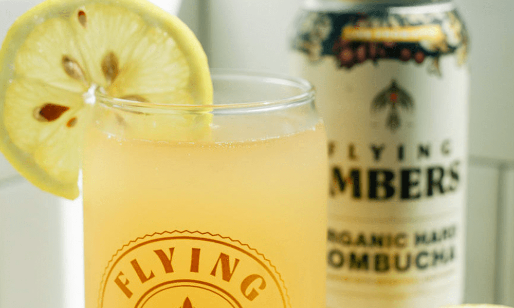 Flying Embers hard kombucha