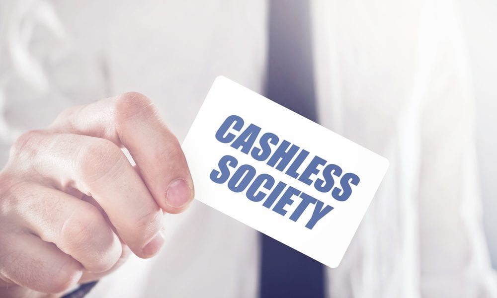Image result for cashless society