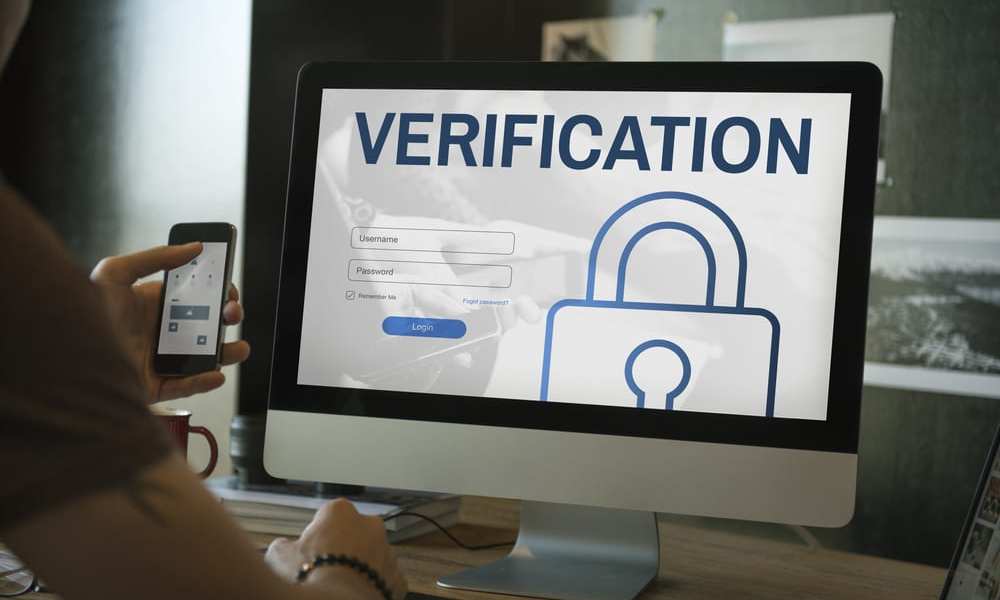 account verification