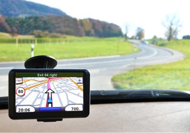 GPS car dashboard