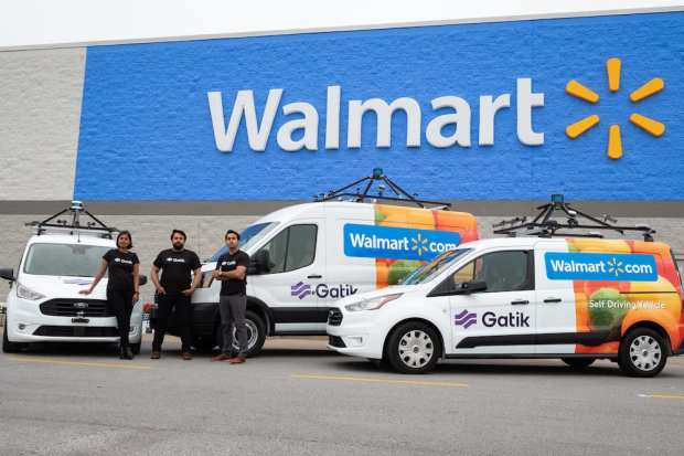 Gatik Partners With Walmart, Scores $4.5M In Funding