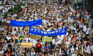 Hong Kong Protests Draw Cyberattack From China On Telegram App