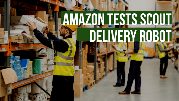 Amazon Tests Scout Delivery Robot