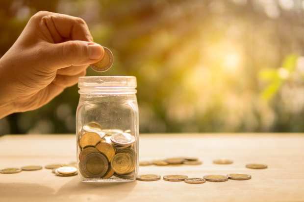 savings coin jar