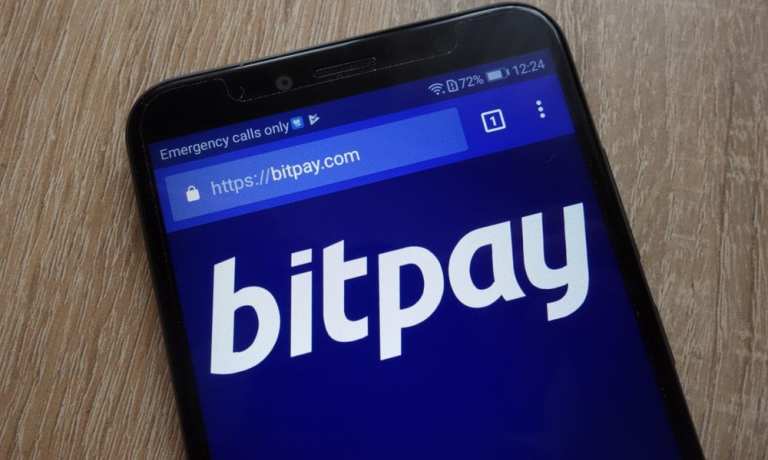 BitPay app smartphone