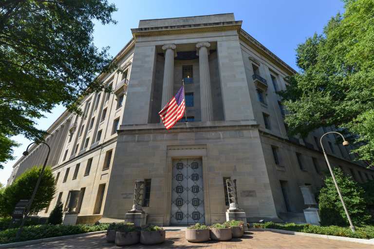 U.S. Department of Justice building