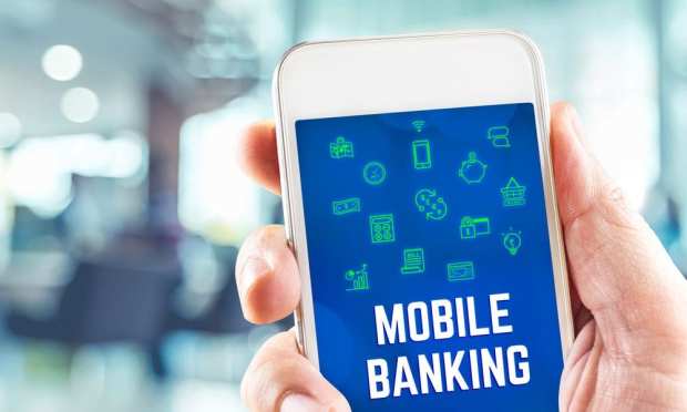 mobile banking smartphone