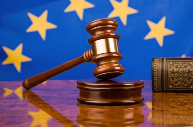 European Union court gavel