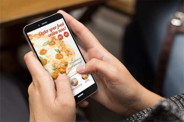 smartphone food ordering