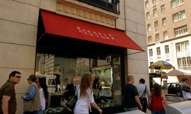 Barneys New York Seeks Bankruptcy Protection