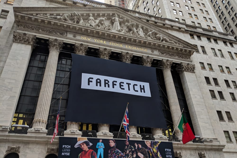 Farfetch Shares Drop 50 Pct. From IPO Offering