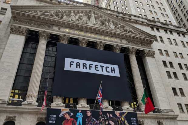 Farfetch Shares Drop 50 Percent From IPO Offering