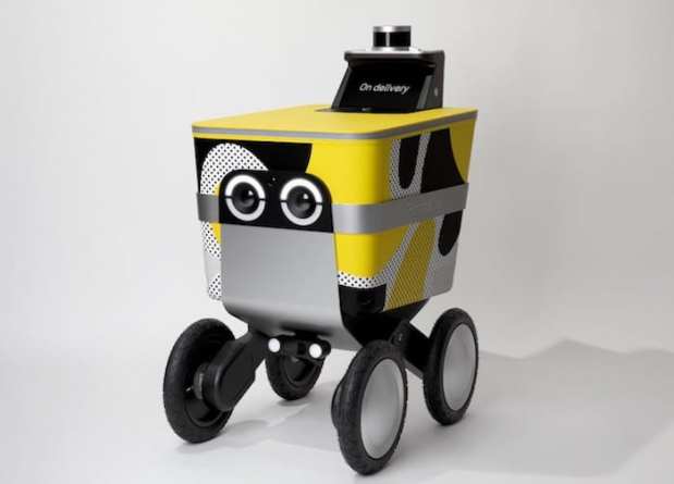 Serve robot Postmates delivery san francisco