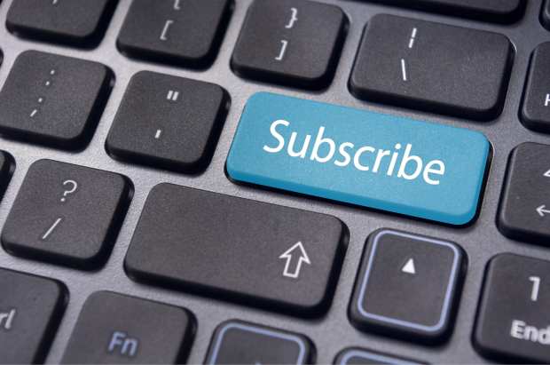 subscribe keyboard button
