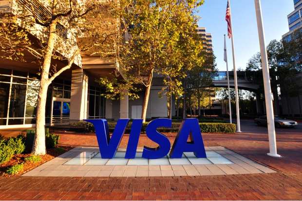 Visa CEO Talks Apple Card, Big Tech, Libra