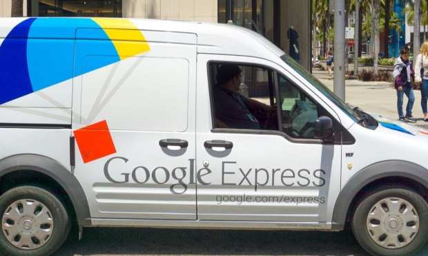 Google Express van