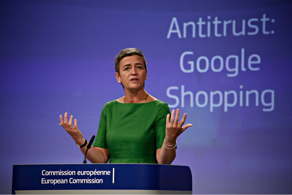 EU Antitrust Chief Vestager Reappointed