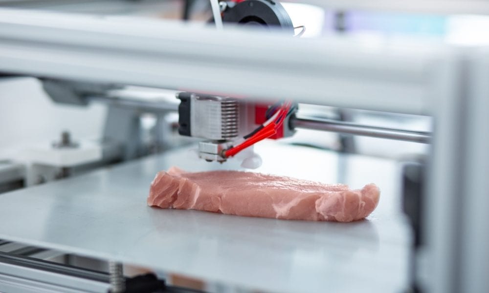 This 3D Printed Steak has Texture and Appearance of a Real Steak
